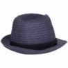 Amicale Straw Fedora Small Medium