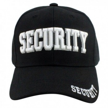 Enimay Law Enforcement Velcro Hat's (Many Different Departments) - Security Black - C911SXBS6ZL