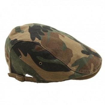 Camouflage Driving Military Patterned Newsboy in Men's Newsboy Caps