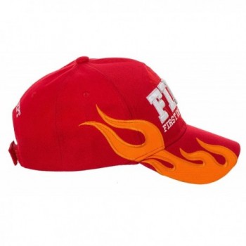 First Rescue Flames Baseball Adjustable