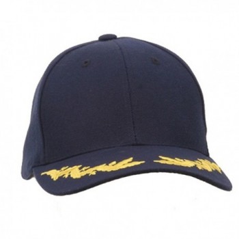 Oak Leaf Baseball Cap Navy OSFM