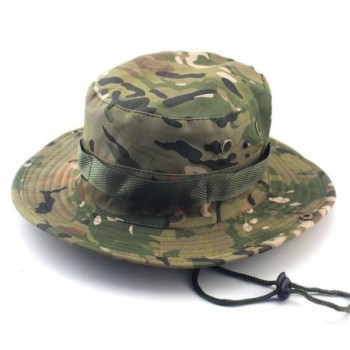 K-Elewon Unisex Sun Hat Wide Brim Camouflage boonie Caps Outdoor Sun Protection Hat - Cp Camouflage - CT1848G7ZTS