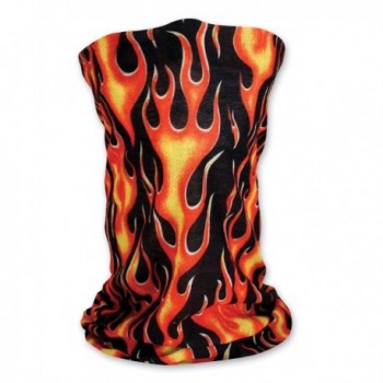 Motley Scarf Balaclava Skull Flame