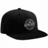 Koloa Surf Premium Embroidered Thruster Logo Snap-Back Hat - Black With White Embroidered Logo - CR12L6A4HHF