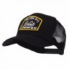 Skull and Choppers Embroidered Military Patched Mesh Cap - Kill - C211FITPA8B