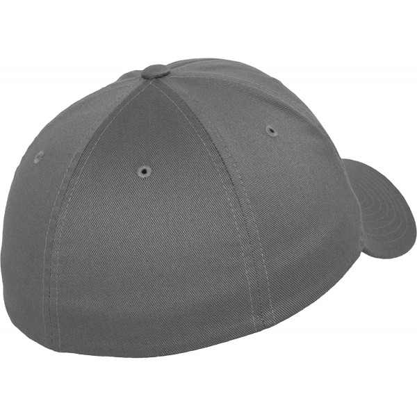 Men's Athletic Baseball Fitted Cap - Grey - CK11OMMQGVB