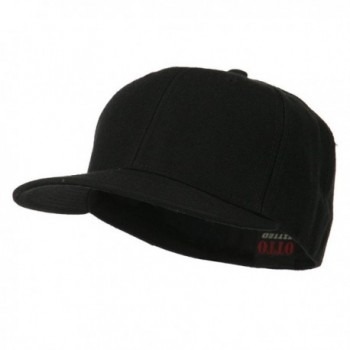 Pro Style Wool Fitted Cap - Black - CR11LUGA6XP