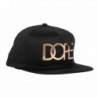 DOPE Gold Logo Snapback Black