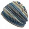 Casualbox Charm Crochet Beanie Hat Summer Mesh Tie Dye Fashion Skull Cap Unisex Cool - Blue - CE12EYHTY8F