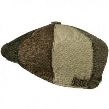 Mens Multi tone Wool Apple Cap