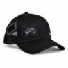 bigtruck Classic G.Line Mesh Snapback Baseball Hat- Black On Black - CT12E6U5PAF