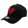 POPKORS Superman Embroidery Flex Fit Baseball