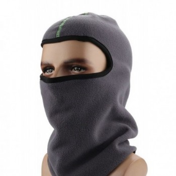 YOYEAH Cycling Fleece Balaclava Windproof Dustproof Sunscreen Face Mask CS Hat Outdoor Women Men - Dark Grey - C2186GQ3HOQ