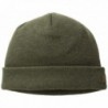 Coal Men's The Harbor Classic Fine Knit Cuffed Beanie Hat - Heather Olive - CI11J20JEXP