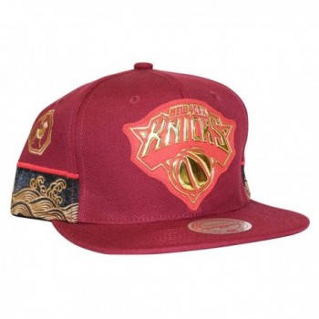 Mitchell Ness Knicks Chinese Snapback in Men's Baseball Caps