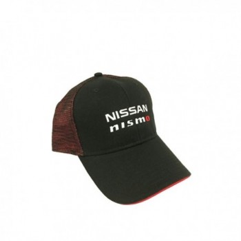 Custom Nissan NISMO Mesh Snapback Cap - Red - CB12M1GC375