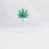 Newhattan Weed Leaf Dad Hat in Men's Baseball Caps