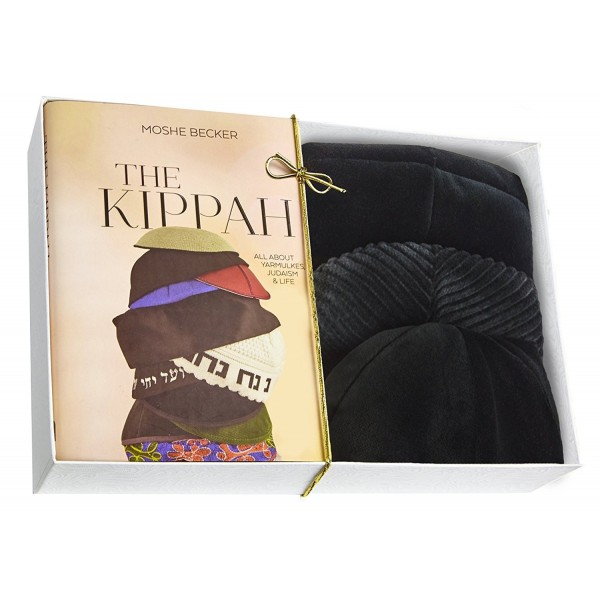 Ahead Kippah Gift Set Yarmulkes - Black - CN189TAXWGU
