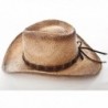 Western Hat Lone Stain Brown in Men's Cowboy Hats