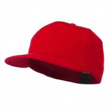 Pro Style Wool Fitted Cap - Red - CG11LUH122T