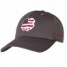 Black Clover Brand Premium Clover USA Luck 4 Grey L/XL Flexfit Hat - CB12CX3MTPH