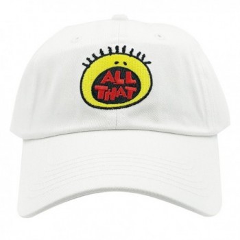 SYWHPS Dad Cap 90s Baseball Adjustable Strapback - White - C9188MSREDC