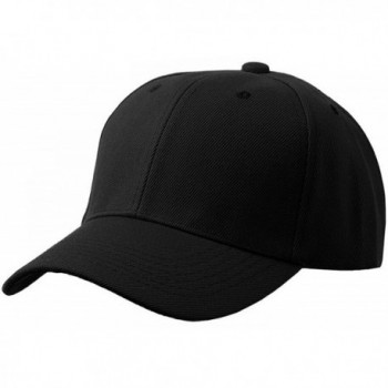 Plain Adjustable Velcro Baseball Charcoal