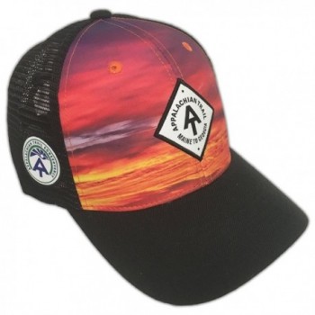 Crown Trail Headwear Appalachian Trail Ranger Adjustable Snapback Hat - Skyline Sunset - CA186LOHCX9