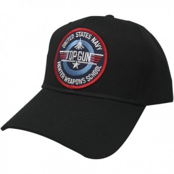 AC Racing US Navy Top Gun Patch Snapback Cap - Fighter Weapons School - CZ12277D7DH