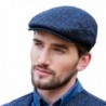 Mucros Weavers Police Tweed Flat Cap - Thin Blue Line - CT189S0S6TY