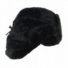 Russian Winter Shapka Ushanka BLACK metric