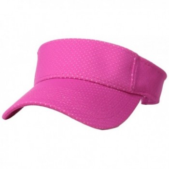 Augusta Sportswear Athletic Mesh Visor - Power Pink - C112F05G6E5
