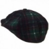 Fleece Winter Newsboy Hat Green