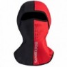 RockBros Winter Windproof Balaclava Thermal Fleece Ski Face Mask for Men Cycling - Black Red - CO186AR2ASA