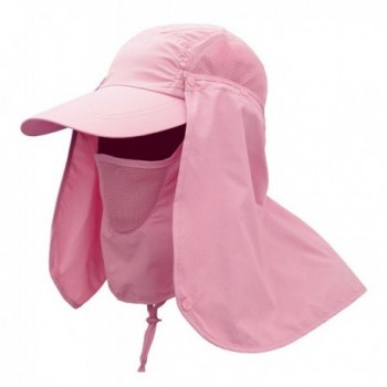 YOYEAH Fishing Quick drying Protection Removable - Pink - CY184HUYWU8