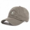 Vmevo Adjustable Cotton Baseball Cap Unisex Unconstructed Letters Dad Hat - Khaki - CB185EUYUW7