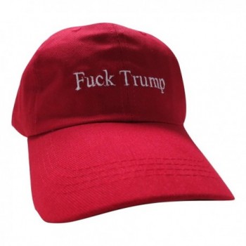 TrendyLuz Fuck Trump Baseball Cap Dad Hat - CK182YYRHK2