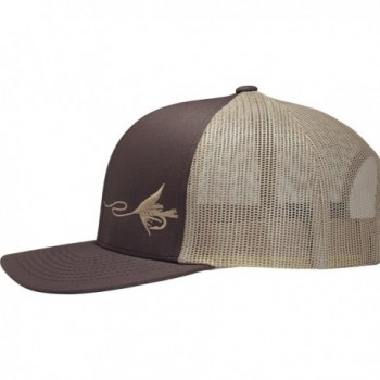 Lindo Trucker Hat Fishing Brown