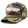 The Hat Depot Exclusive 45th President "Make America Great Again" 3D Signature Cap - Woodland Camo - CG187IRMWWG