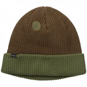 Volcom Men's 2-Tone Sweep Beanie - Teak - C712EDU3IWB