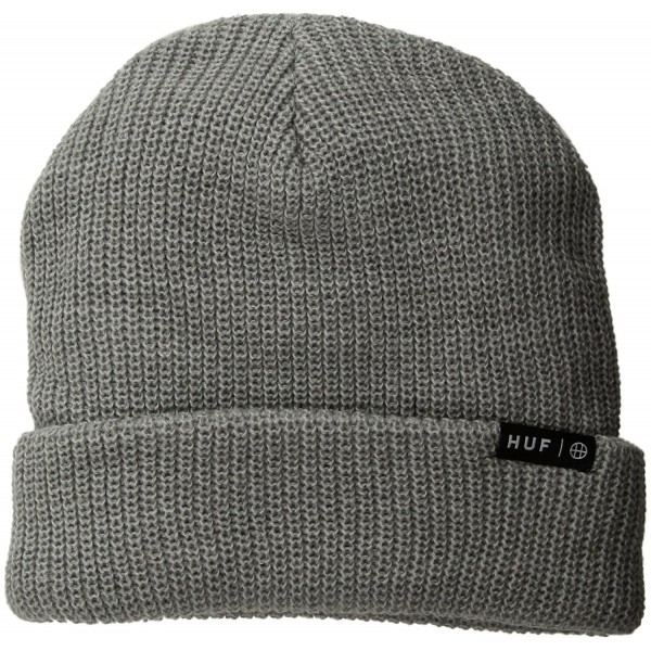 HUF Men's Usual Beanie - Grey Heather - CL17AZWMT2E