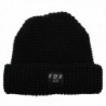 Fox Racing Mens Cold Fusion Roll Beanie Hats - Black Vintage - C4116BF7657