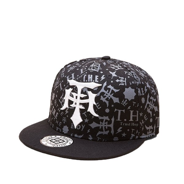 FayTop Snapback Adjustable Baseball V144H0004 black - V144h0004-black - CC186ZIYQ2R