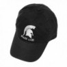 Molon Labe Apparel Men's Cotton Hat Spartan Helmet 1 - Black Gray - CN11NI557L3