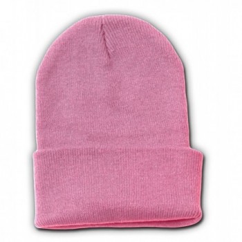 TOP HEADWEAR New Solid Winter Long Beanie - Light Pink 1pc - C4112V0EMBR