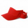 Summer Blank Red Adjustable Visor - CF111GX2Y6P