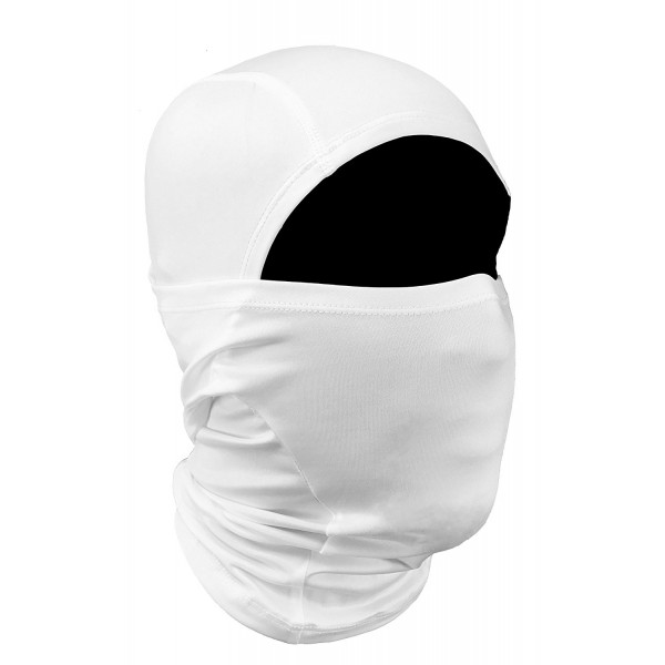 OJORE White Balaclava Ski Mask Cycling Motorcycle Riding - CR12NVB0H8L