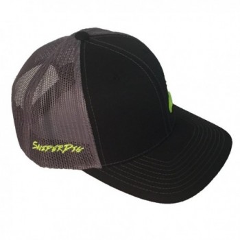 Sniper Pig Black Yellow Snapback