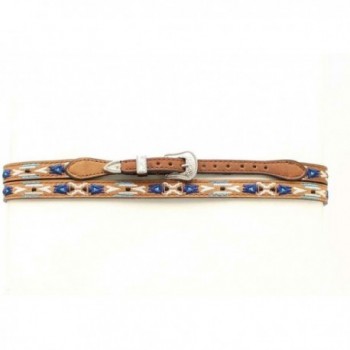 M & F Western Southwestern Hatband - Brown/Multi - C111IEFLYSH