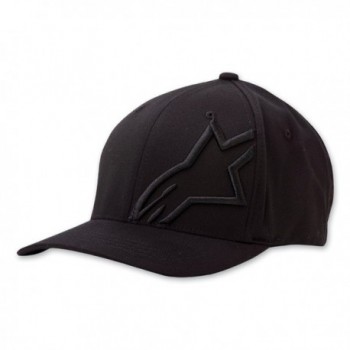 Alpinestars Mens Corp Shift 2 Flexfit Hat Black/Black - Black/Black - CJ1108SOGGP